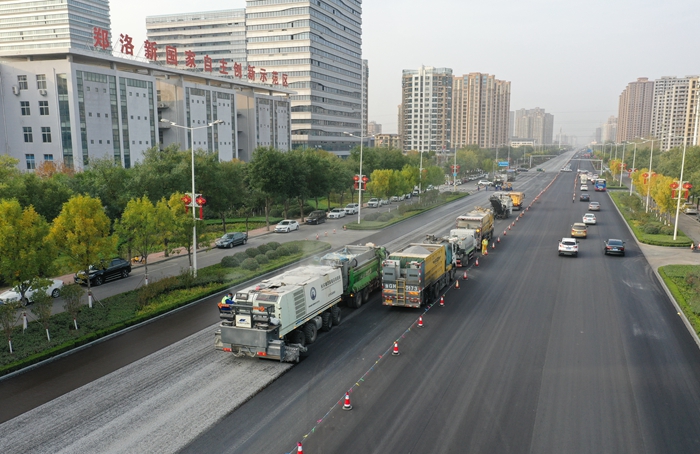 2021年新鄉市政道路災后重建